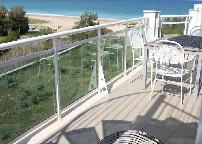 Les Portelles Del Mar 1ª Linea Playa Appartement *